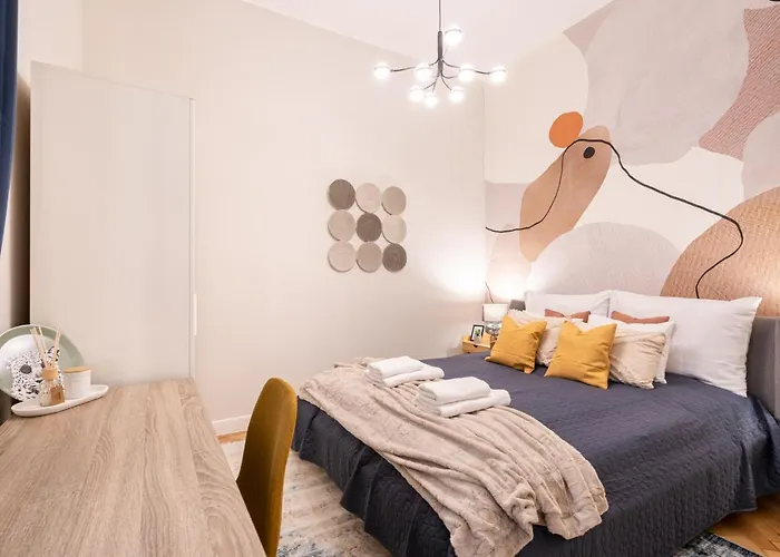 公寓 Comfy Downtown Hideaway With Urban Touch 布达佩斯